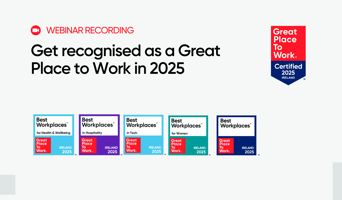 How to get Recognised as a Great Place to Work | Webinar