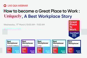 How to become a Great Place to Work - A Best Workplace Story