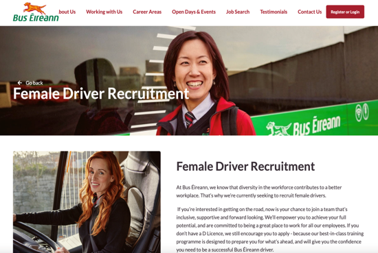 female driver recruit bus eireann