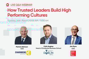 How Trusted Leaders Build High Performing Cultures