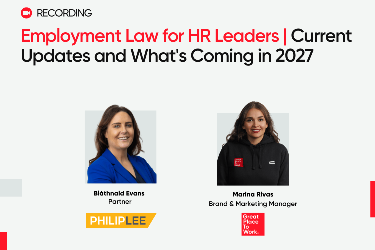 Recording | Employment Law for HR Leaders: Current Updates and What's Coming in 2027