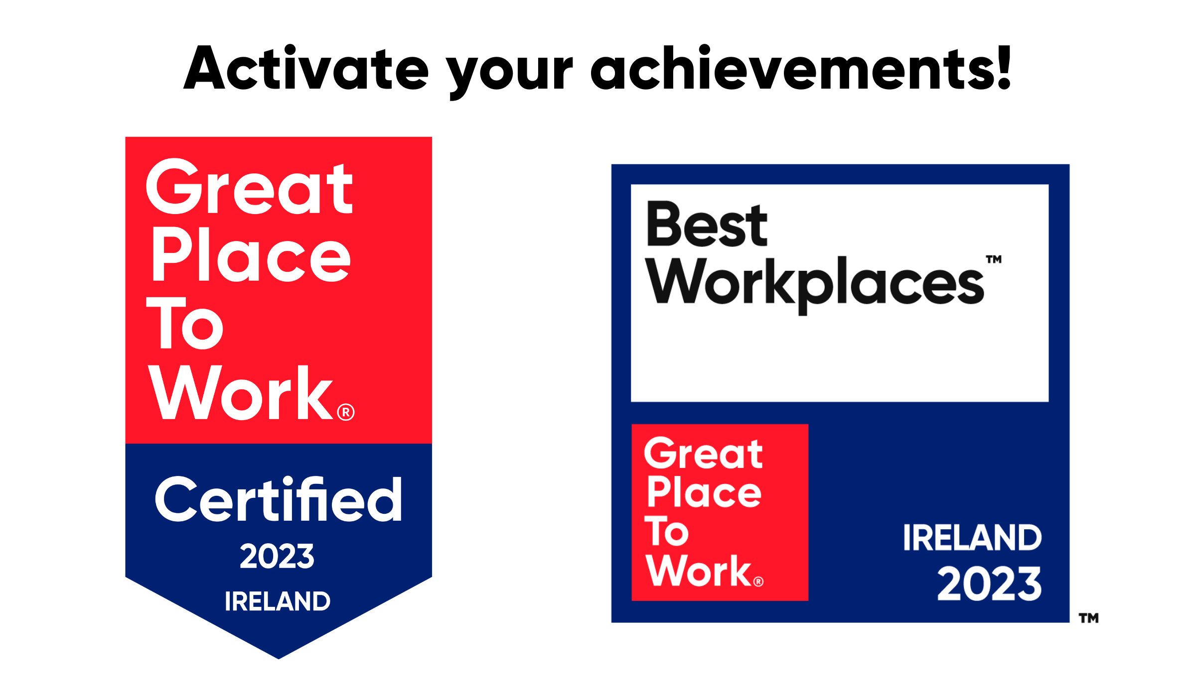 Activate your Great Place to Work recognition