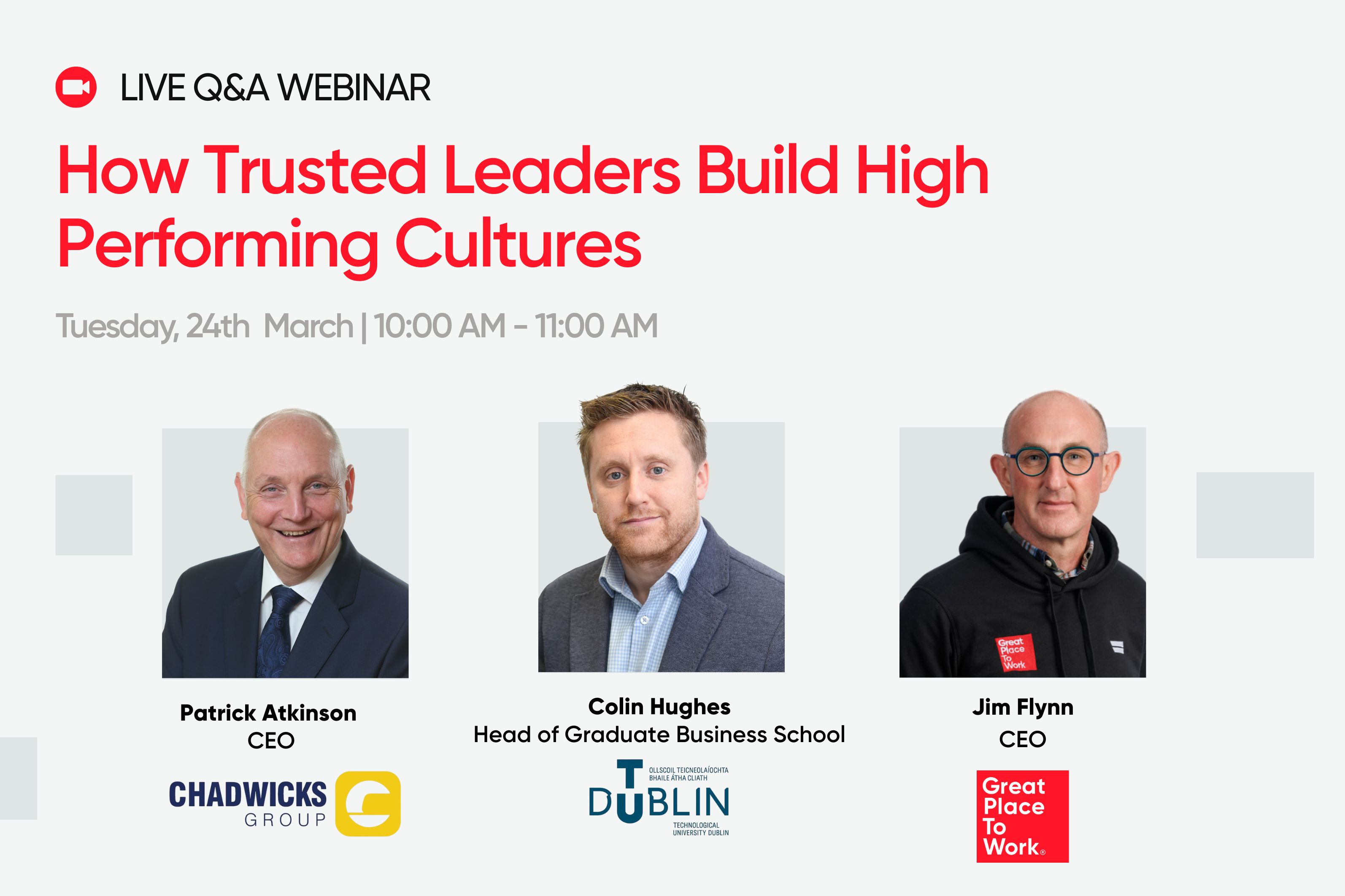How Trusted Leaders Build High Performing Cultures