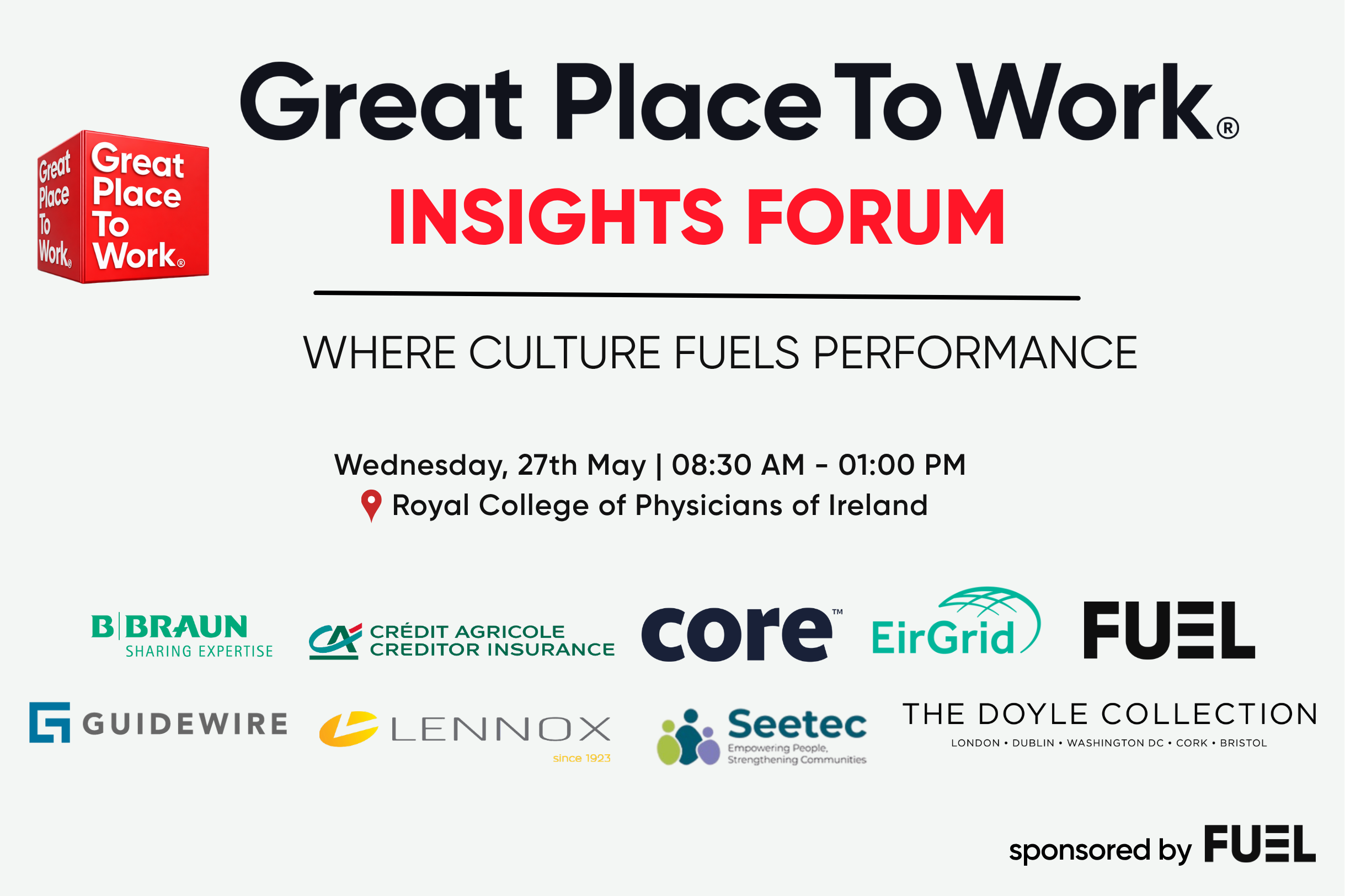 Great Place to Work Insights Forum | Where Culture Fuels Performance