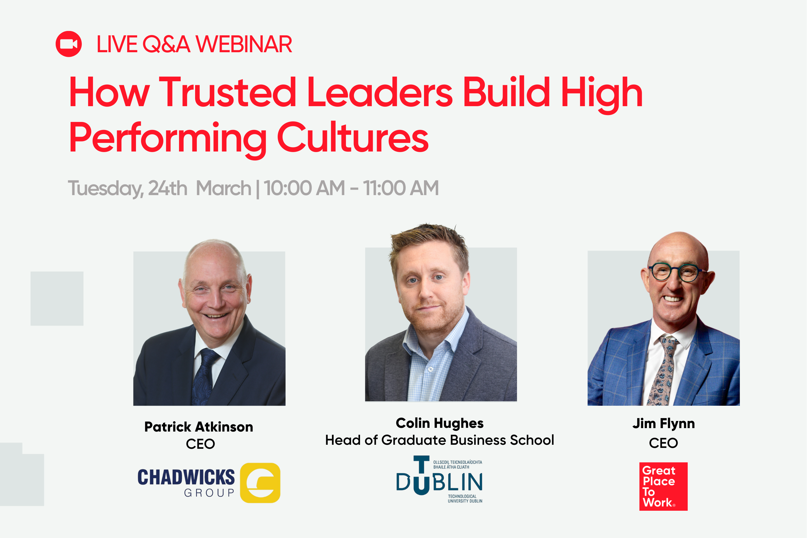 How Trusted Leaders Build High Performing Cultures